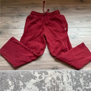 Zyia Claret Relaxation Capri Sweatpants